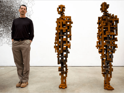 Can contemporary sculptor Antony Gormley be seen as a successor of Auguste Rodin and Jean‑Baptiste&nbsp;Pigalle?